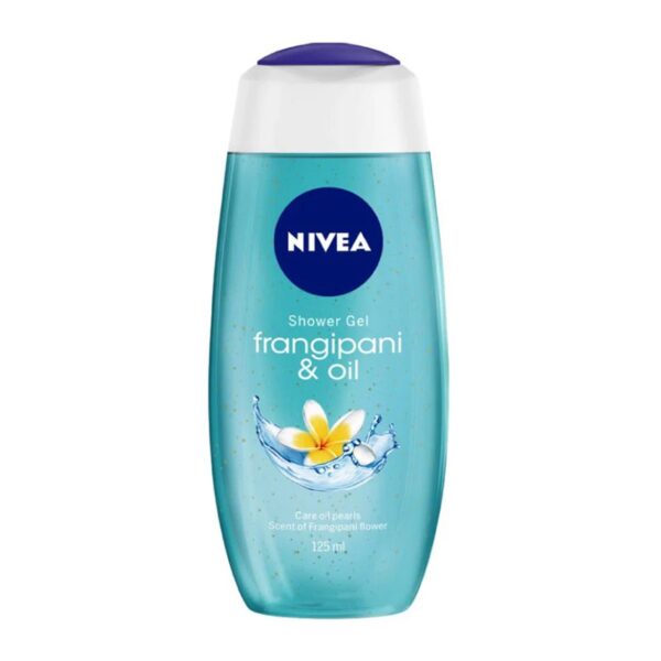 _Nivea Female Shower Gel Frangipani & Oil 125 ml